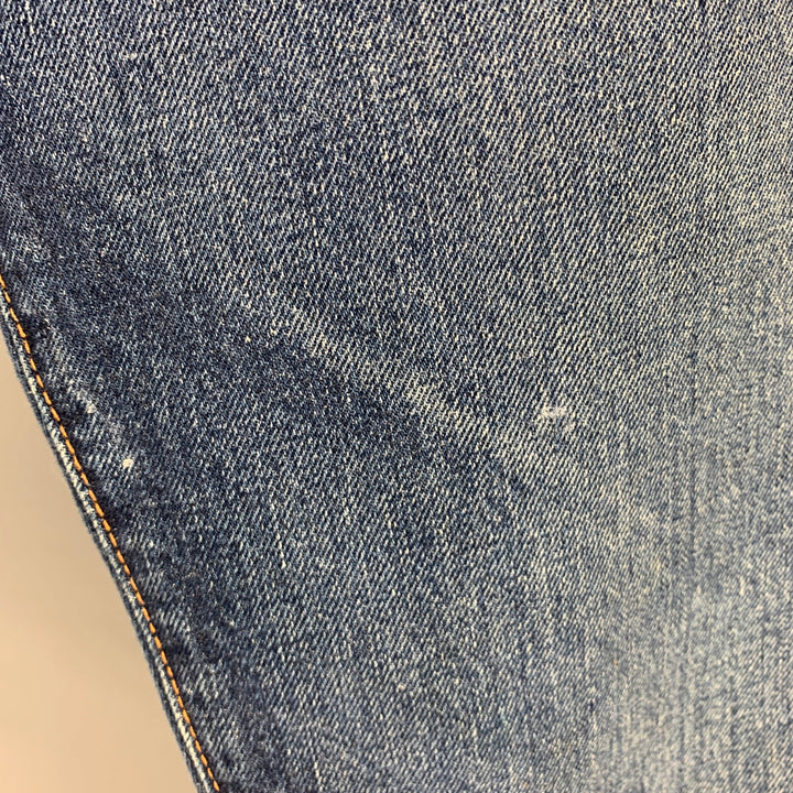LEVI STRAUSS Size 32 Blue Cotton Straight Five Pockets Jeans