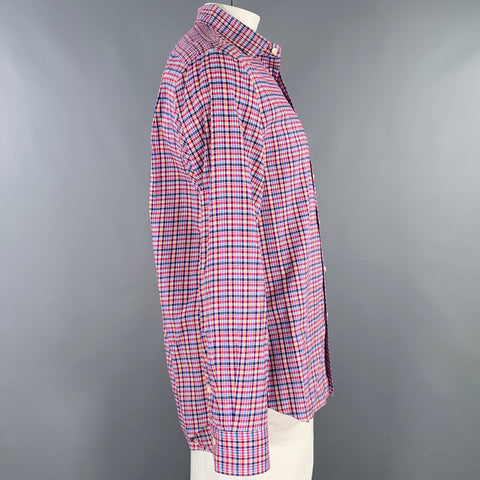 POLO by RALPH LAUREN Size XL Multi Color Plaid Cotton Long Sleeve Shirt