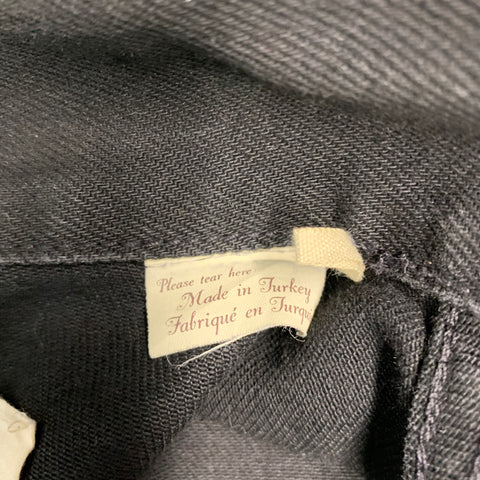 LEVI STRAUSS Size S Black Cotton Worker Jacket