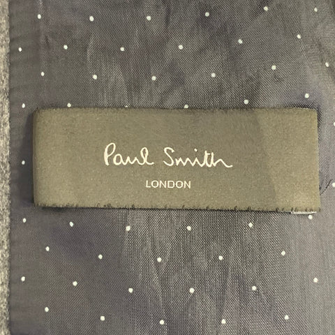 PAUL SMITH Size S Heather Grey Quilted Wool Notch Lapel Sport Coat