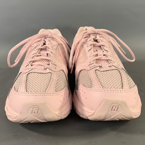 NEW BALANCE Size 10 Pink Mesh Athletic Sneakers