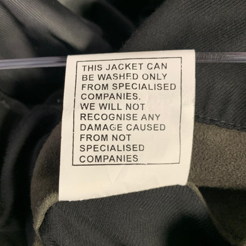 ALLSAINTS Size M Brown Grey Cotton Blend Double Layer Jacket