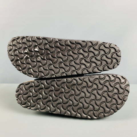 BIRKENSTOCK Size 9 Grey Felt Slip On Loafers