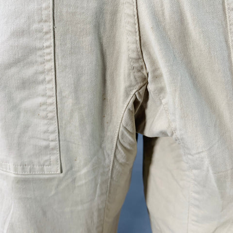 NILI LOTAN Size 2 Tan Cotton Blend Twill Barrel Casual Pants