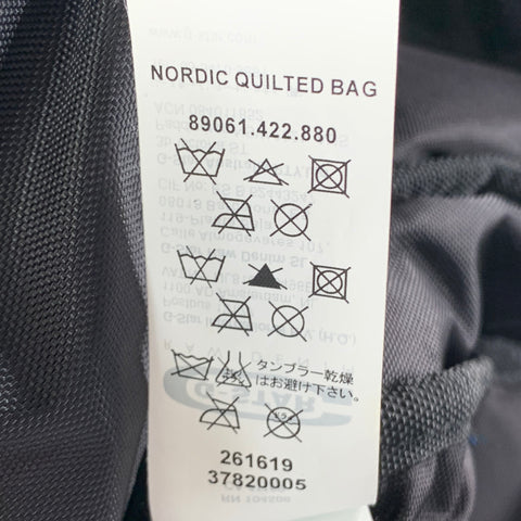 G-STAR Black Quilted Polyamide Top Handles Bag
