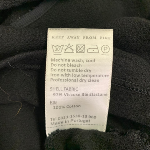 Robe manches longues DAMIR DOMA Taille L Noir Mélange Viscose