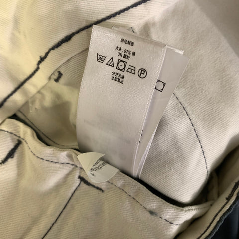 RRL by RALPH LAUREN Size 33 Grey Cotton Blend Utility Casual Pants
