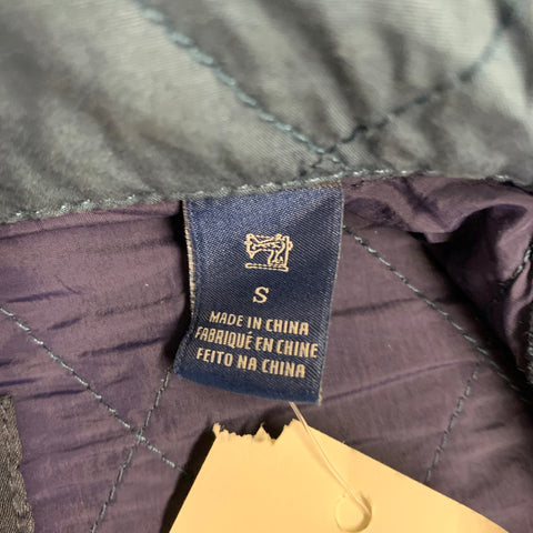 SCOTCH AND SODA Size S Blue Quilted Jacket