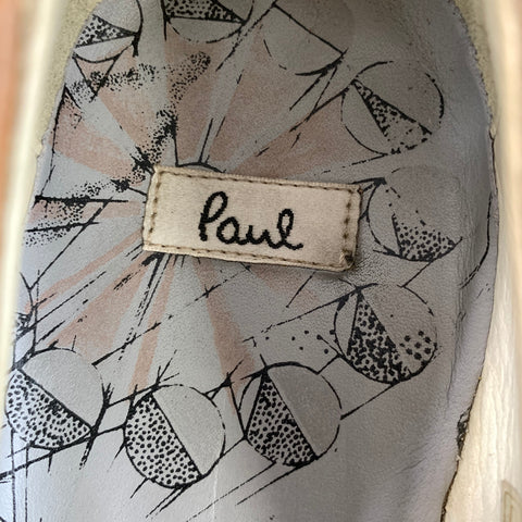 PAUL SMITH Size 10.5 Tan Antique Leather Tassels Loafers
