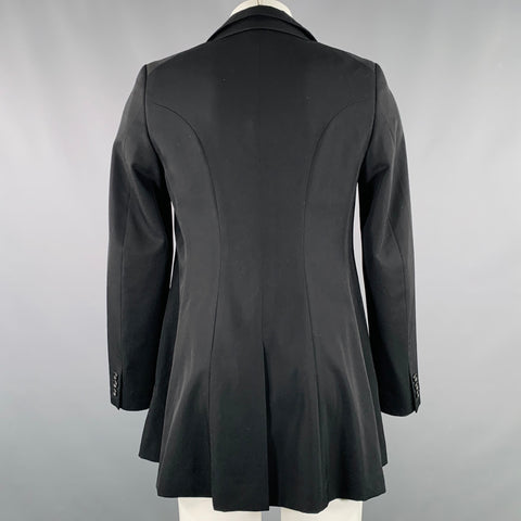 COMME des GARCONS HOMME PLUS 2022 Size S Black Wool Notch Lapel Jacket