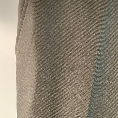 SECOND LAYER Size 30 Black Polyester Twill Flat Front Flared Dress Pants