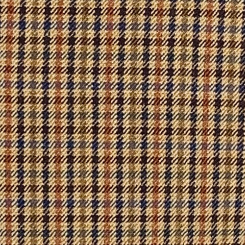 BAR III Size 42 Brown Tan Houndstooth Wool Single Breasted Vest