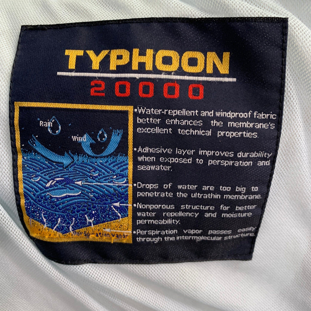 PAUL & SHARK Size M Typhoon 20000 Cream Zip Coat