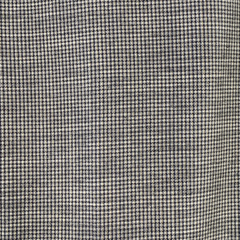 ETRO Size 32 Black Grey Woven Wool Cotton Flat Front Casual Pants