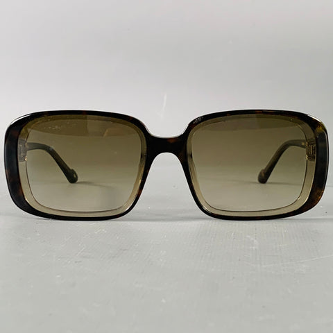 SUNDAY SOMEWHERE Luna Brown Tortoiseshell Acetate Sunglasses