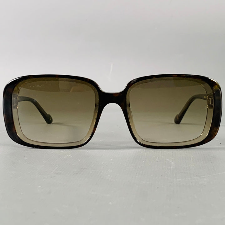 SUNDAY SOMEWHERE Luna Brown Tortoiseshell Acetate Sunglasses