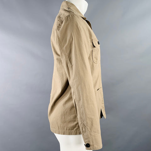 CARHARTT Siize S Michigan Tan Cotton Shirt Jacket