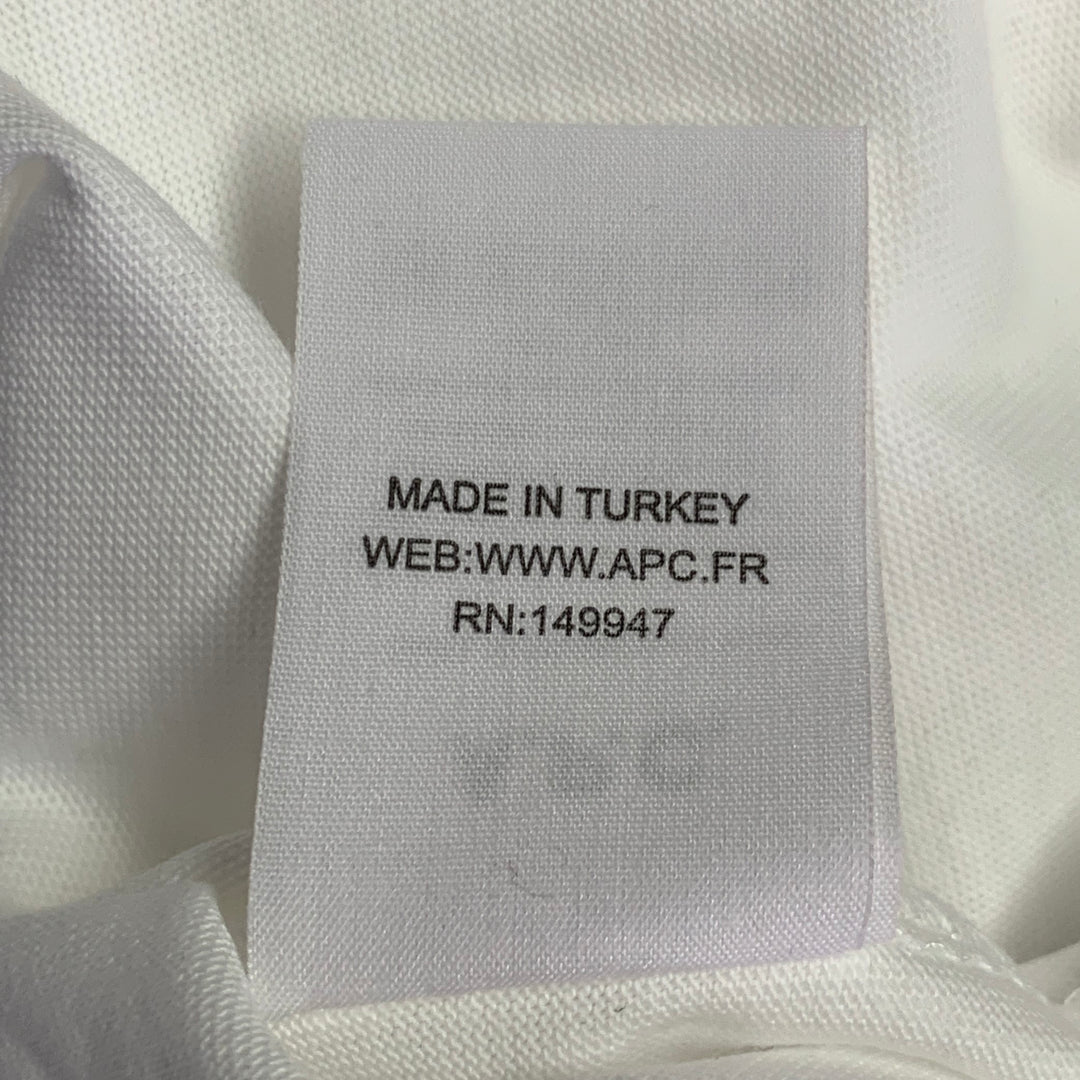 A.P.C. x KID CUDI Size M Dream On White Embroidery Cotton Crew Neck T-shirt