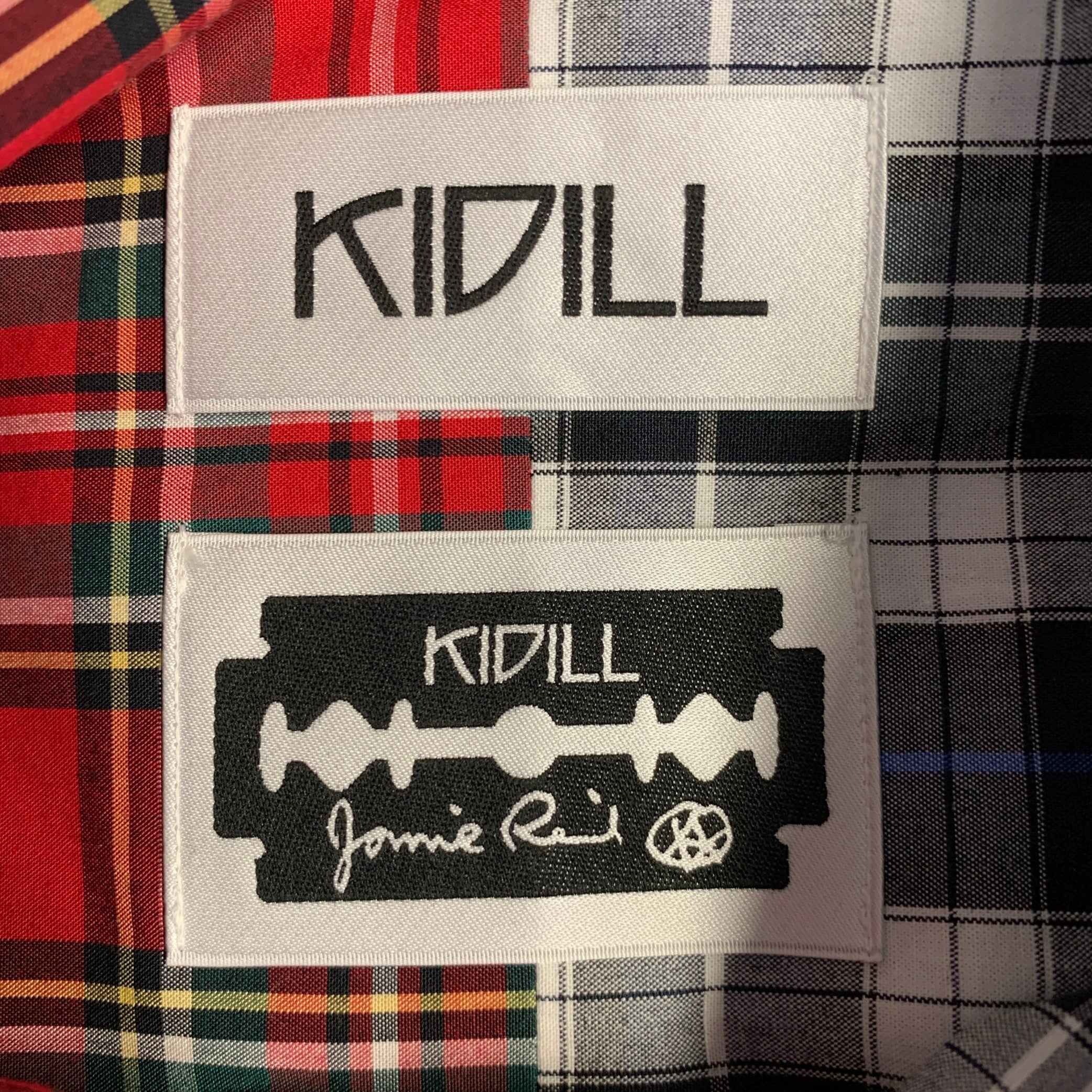 KIDILL x JAMIE REID One Size Anarchy Multi Color Patchwork Cotton