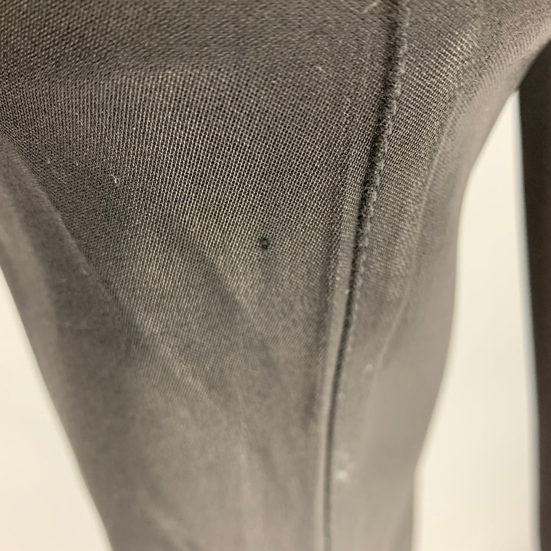 ALEXANDER WANG Size 6 Black Triacetate Blend Fitted Casual Pants