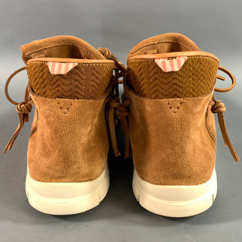 VISVIM Size 12 Brown Suede Chukka Boots