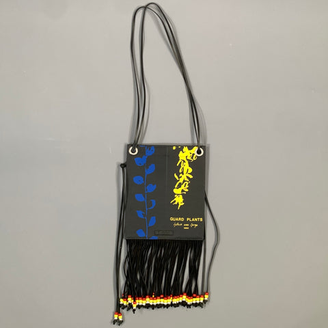 JW ANDERSON Black White Portrait Nylon Bag