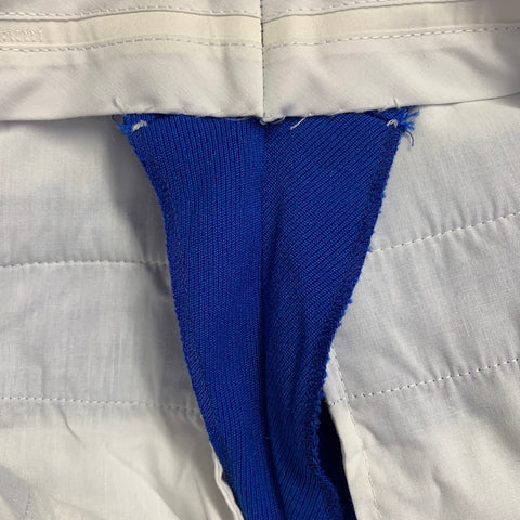 AMI by ALEXANDRE MATTIUSSI Size 28 Royal Blue Wool Twill Button Fly Dress Pants