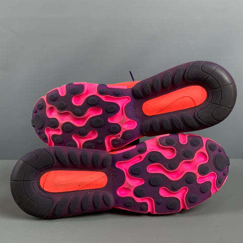 NIKE Size 10.5 Pink Fuchsia  -REACT- Sneakers