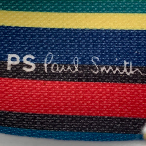 PS by PAUL SMITH Size 12 Khaki Grey Mixed Fabrics Color Block Nylon Sneakers