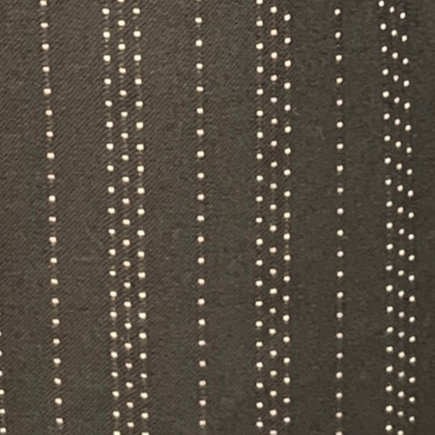 GUCCI Size 8 Black Grey Wool Cotton Dots Wide Leg Dress Pants