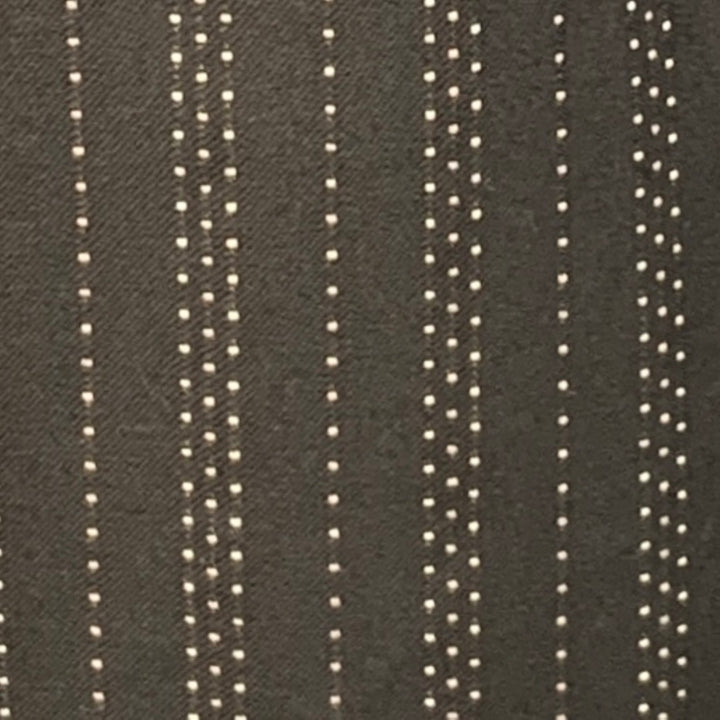GUCCI Size 8 Black Grey Wool Cotton Dots Wide Leg Dress Pants