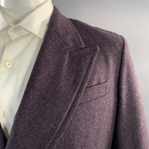 ENFANTS RICHES DEPRIMES ERD FW2021 L Purple Wool Double Breasted 34 36 Suit