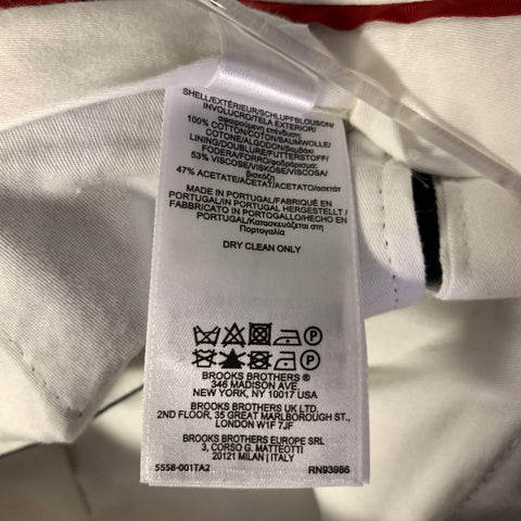 BROOKS BROTHERS Size 30 Navy Seersucker Cotton Pants