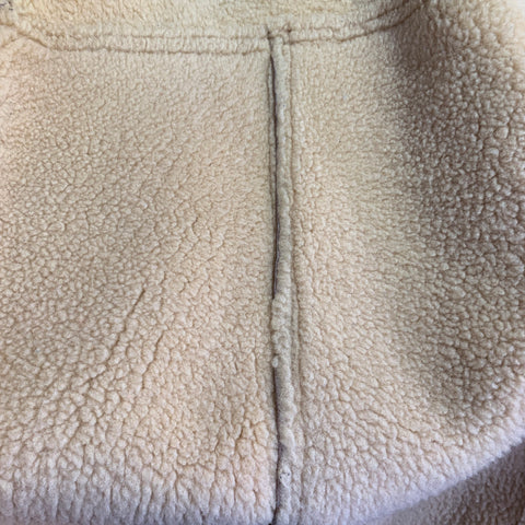 POLO by RALPH LAUREN Vintage Size XL Beige Shearling Snaps Jacket