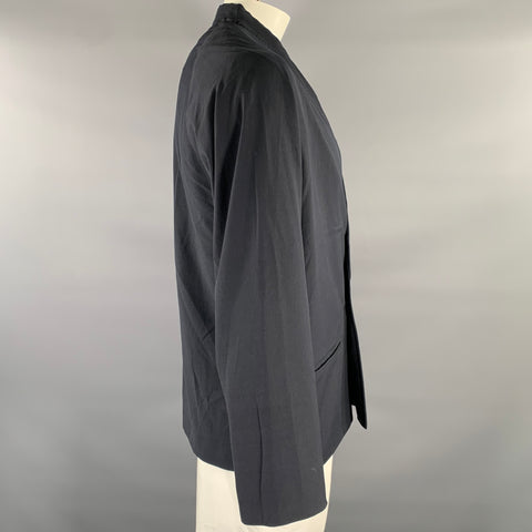 LEMAIRE Chest Size XL Navy Shawl Jacket