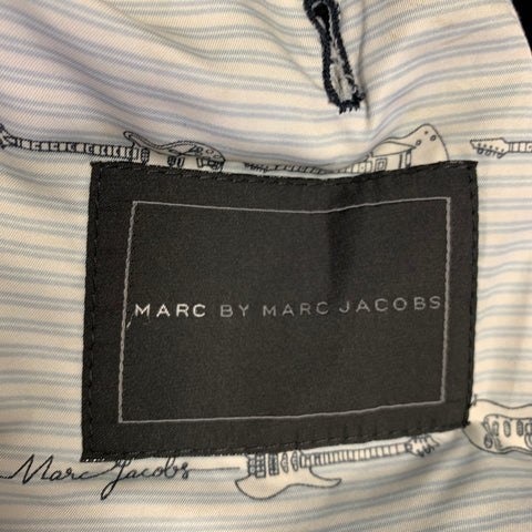MARC by MARC JACOBS Taille S Manteau zippé en coton noir