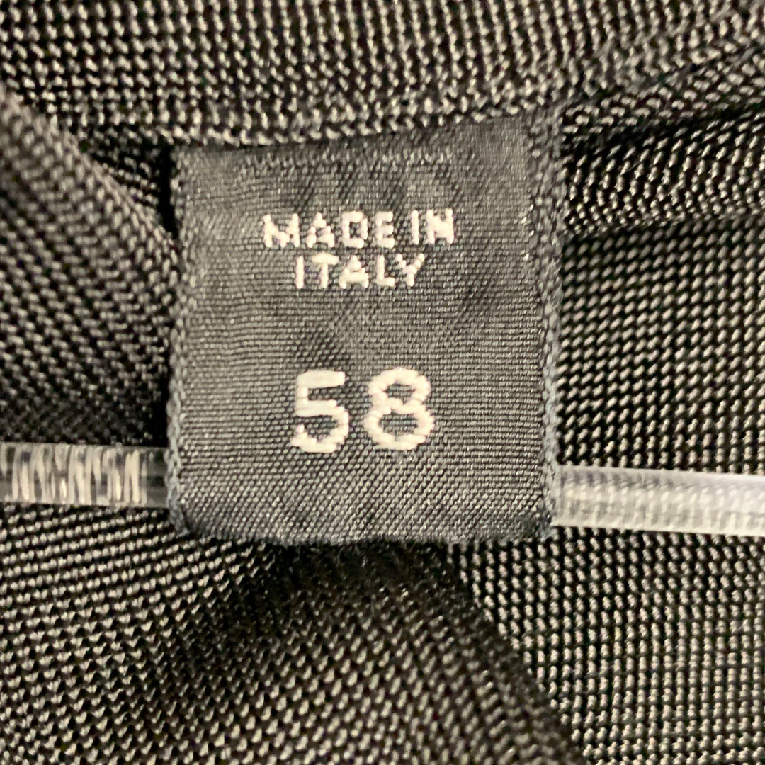 TOM FORD Size XXXL Black Viscose Blend Cutaway Long Sleeve Shirt