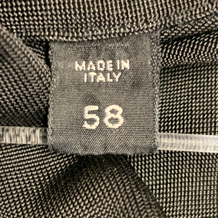 TOM FORD Size XXXL Black Viscose Blend Cutaway Long Sleeve Shirt