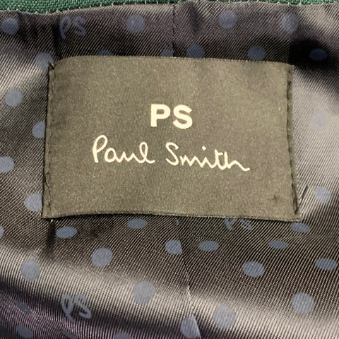 PS by PAUL SMITH Size S Forest Green Wool Notch Lapel Jacket Blazer