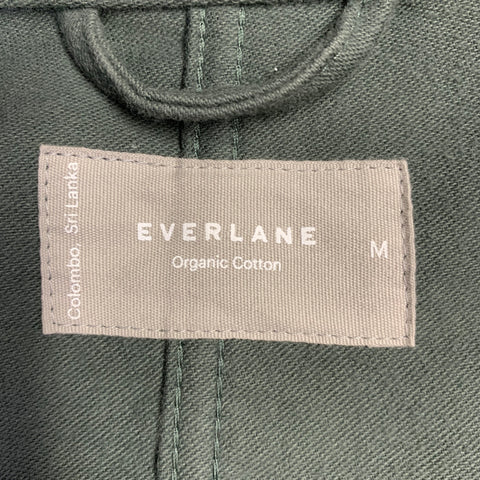 EVERLANE Size M Green Organic Cotton Chore Jacket
