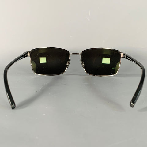 MAUI JIM Cove Park Black Acetate Metal Polarized Sunglasses