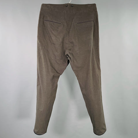 RAG & BONE Size 31 Grey Cotton Blend Drop Crotch Casual Pants