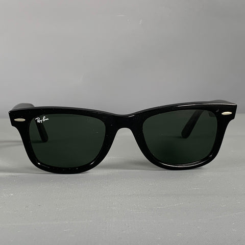 RAY-BAN Black Acetate Sunglasses