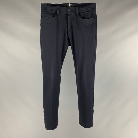 THEORY Size 30 Navy Zip Fly Casual Pants