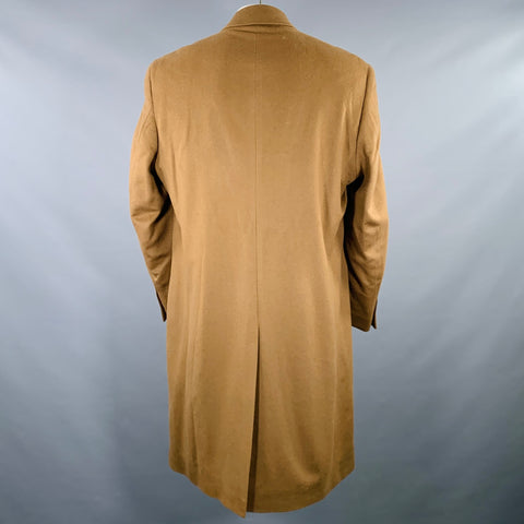 JoS. A. BANK Size 42 Tan Cashmere Single Breasted Coat