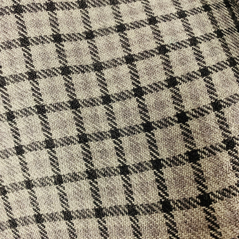 TOM FORD Grey Black Checkered Woven Scarf