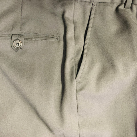 BAND OF OUTSIDERS Size XS Black Twill Wool Notch Lapel Suit
