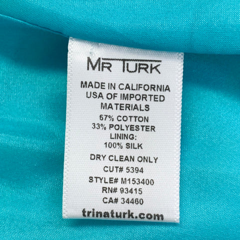 MR TURK Chest Size 42 Yellow Grey Jacquard Cotton Blend Notch Lapel Sport Coat