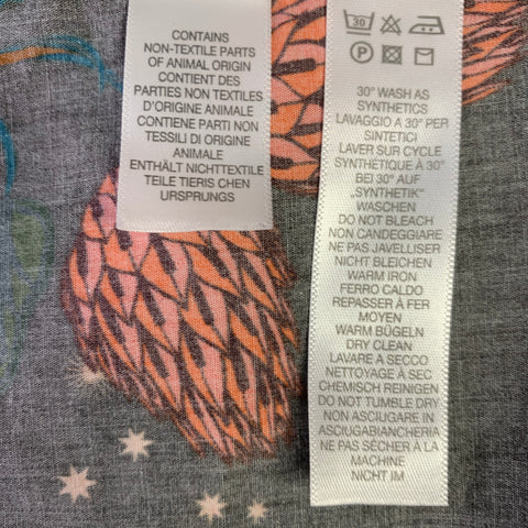 PAUL SMITH Size L Black Orange Floral Cotton Long Sleeve Shirt