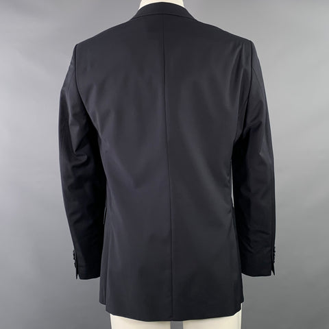 JOHN VARVATOS * U.S.A. Size 40 Navy Wool Notch Lapel Sport Coat